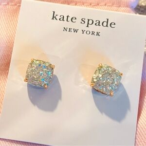 Brand New - Never worn multi-colored, sparky Kate Spade earrings.
